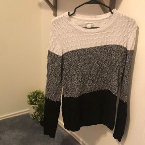 Color Block Sweater